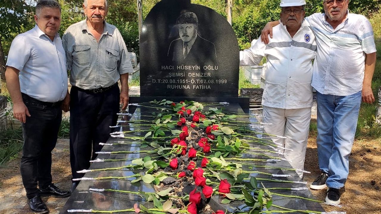 Şemsi Denizer, kabri başında anıldı – Birlik Haber Ajansı