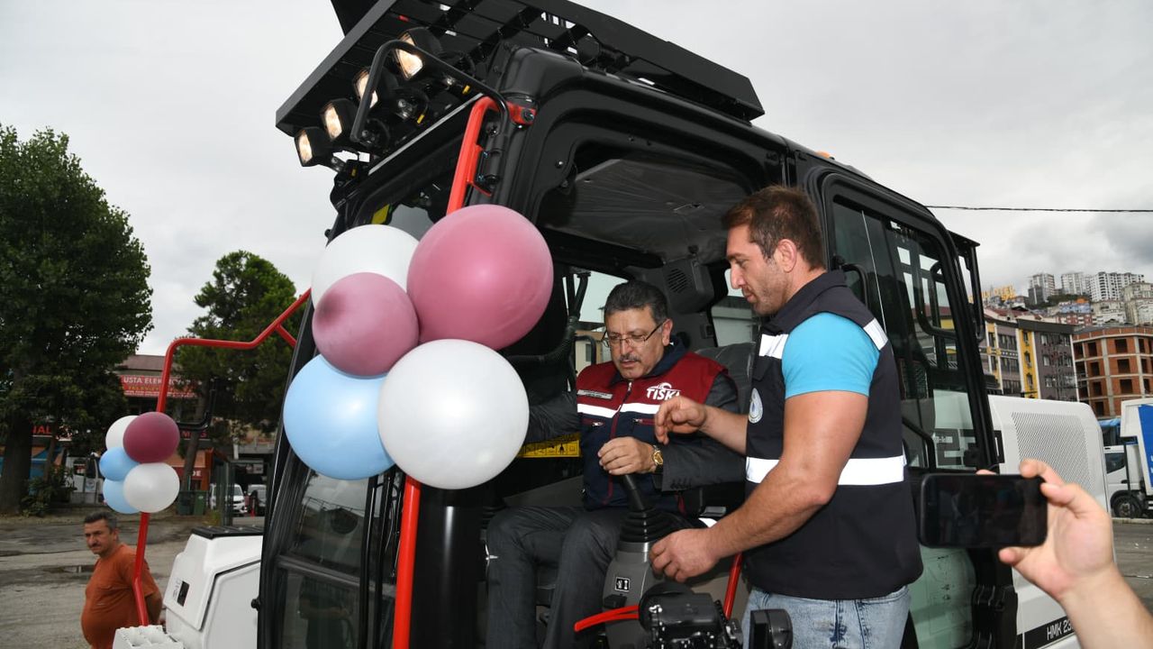 Trabzon TİSKİ 19 iş makinesini araç filosuna kattı – Birlik Haber Ajansı