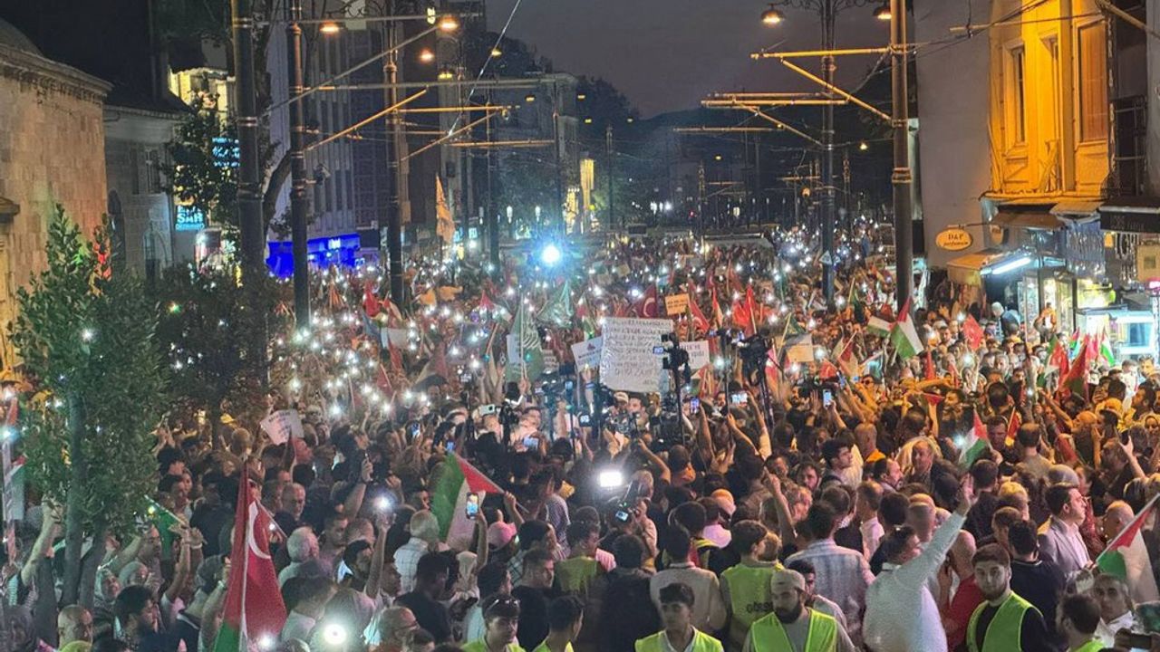 Yüz binler İstanbul’da Gazze için yürüdü – Birlik Haber Ajansı