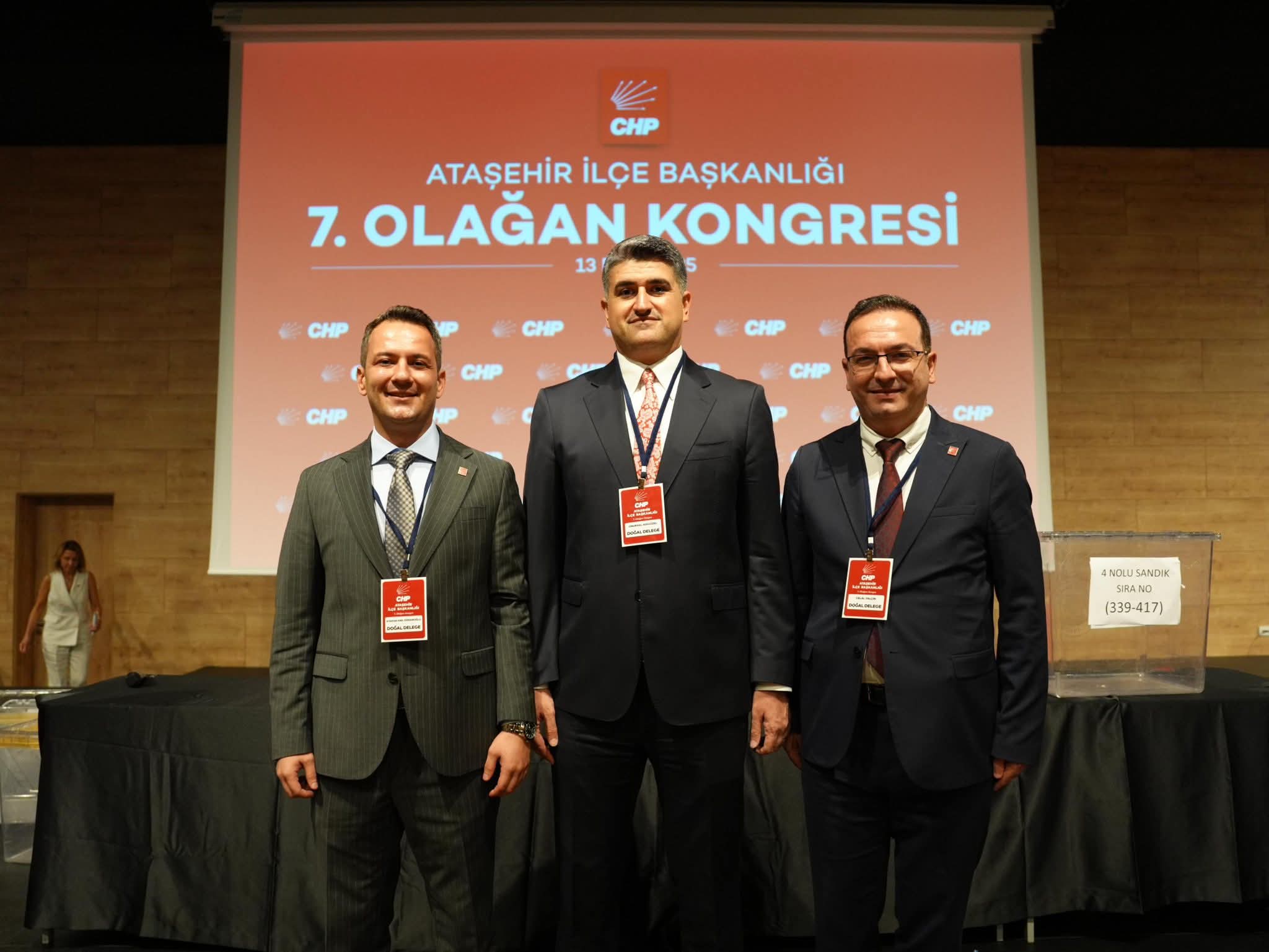 CHP Ataşehir 7. Olağan İlçe Kongresi Gerçekleşti!! 