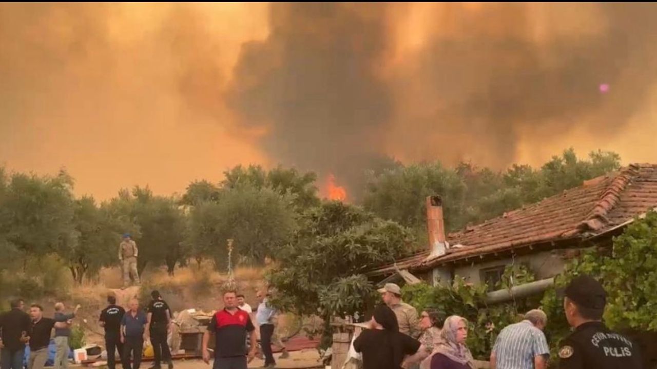 Denizli orman yangını kontrol altına alınmaya çalışılıyor – Birlik Haber Ajansı