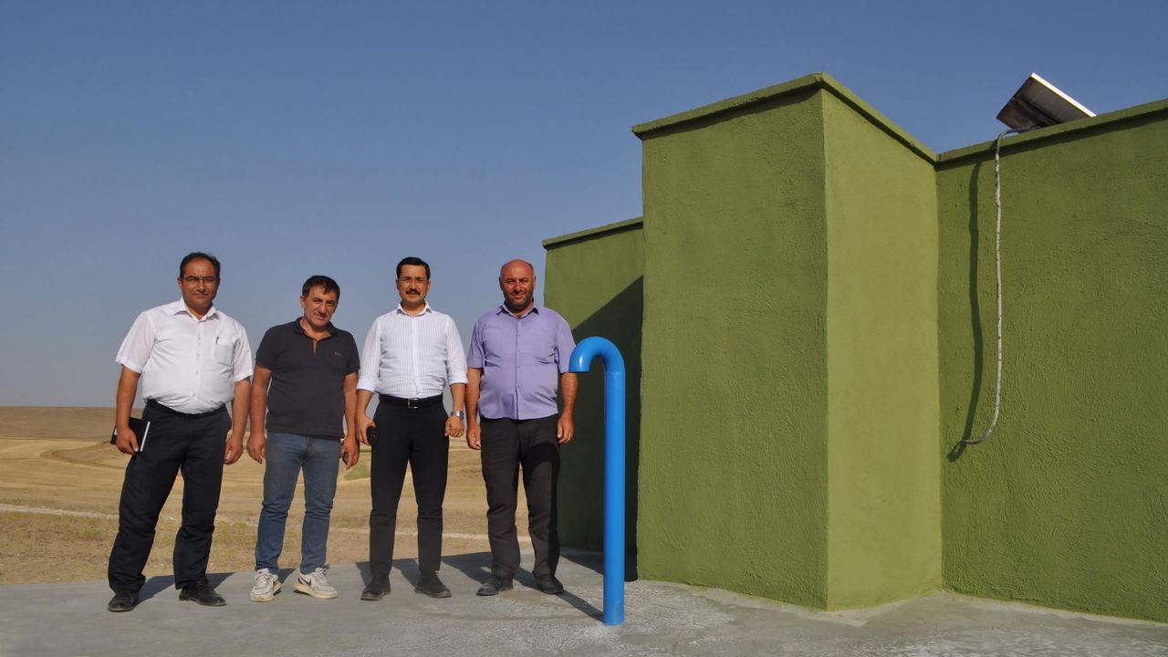 Kaymakam Demirtaş, Su Deposu çalışmasını yerinde inceledi – Birlik Haber Ajansı