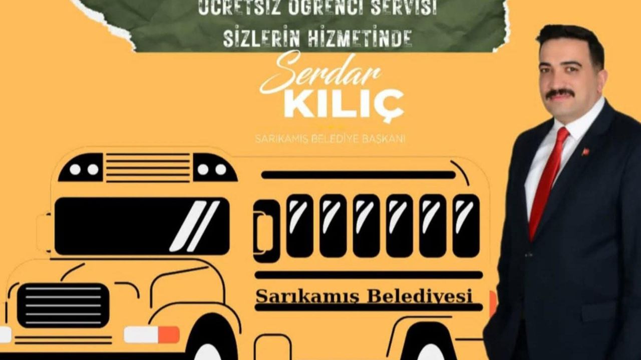 Başkan Serdar Kılıç’tan eğitime destek: Ücretsiz servis hizmeti bu yıl da devam ediyor – Birlik Haber Ajansı