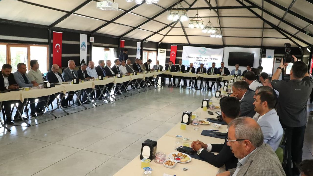 Eğitime Destek Platformu Eyyübiye’de toplandı – Birlik Haber Ajansı
