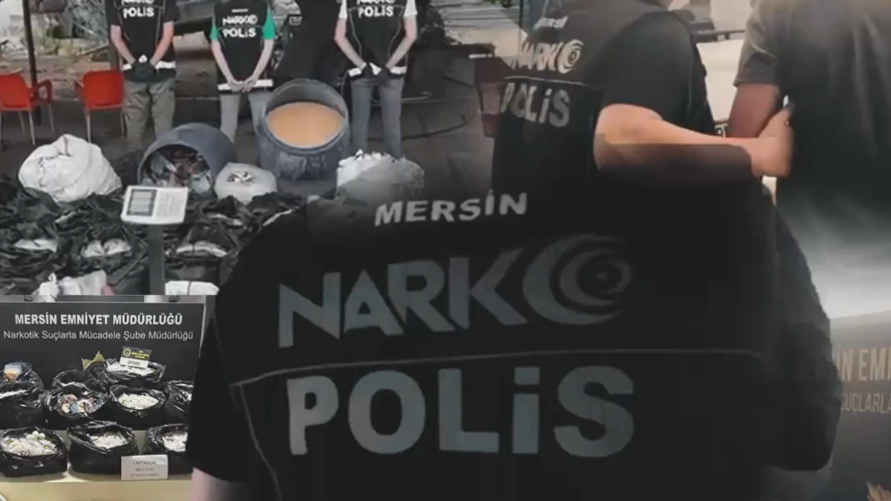 Mersin’de 3 milyon 542 bin uyuşturucu hap ele geçirildi: 8 şüpheli yakalandı – Birlik Haber Ajansı