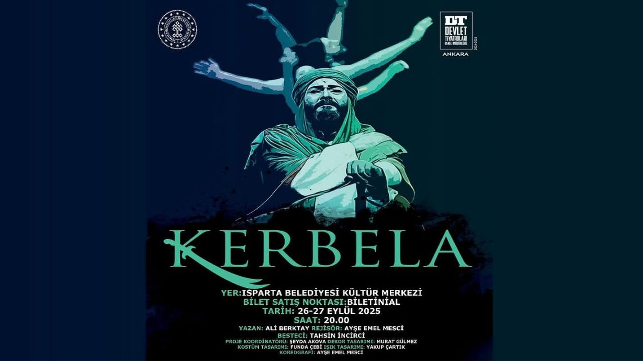 Kerbela Isparta’da seyirciyle buluşacak – Birlik Haber Ajansı
