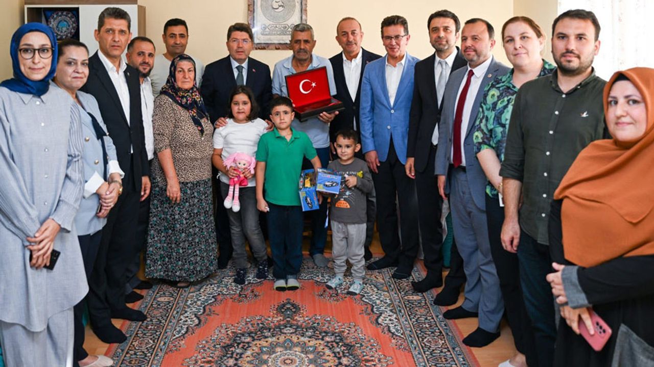 Adalet Bakanı Tunç’tan Şehit ailelerine ziyaret – Birlik Haber Ajansı