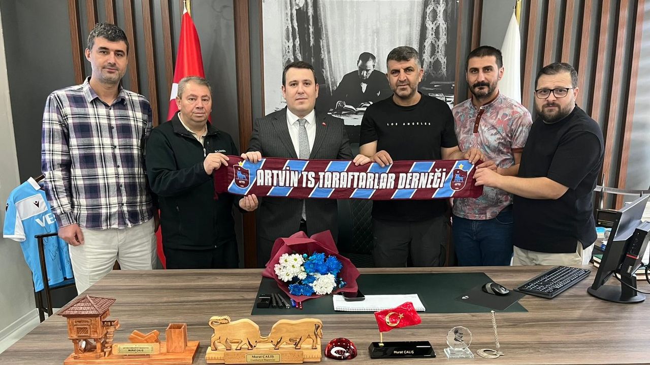 Artvin Trabzonspor taraftar derneğinden Artvin Cumhuriyet Başsavcısına ziyaret – Birlik Haber Ajansı