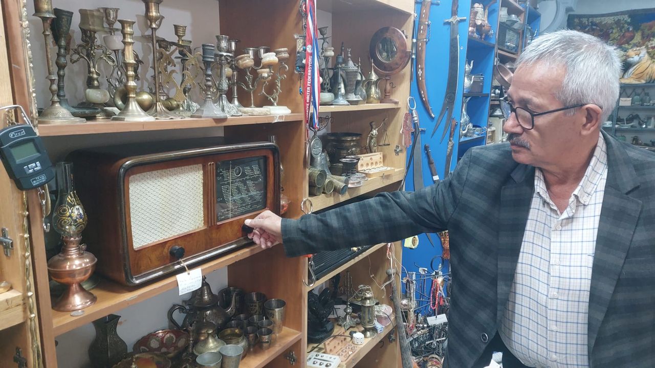 Kırıkkale’nin ilk antikacısı: Serçeşme Demirhan – Birlik Haber Ajansı