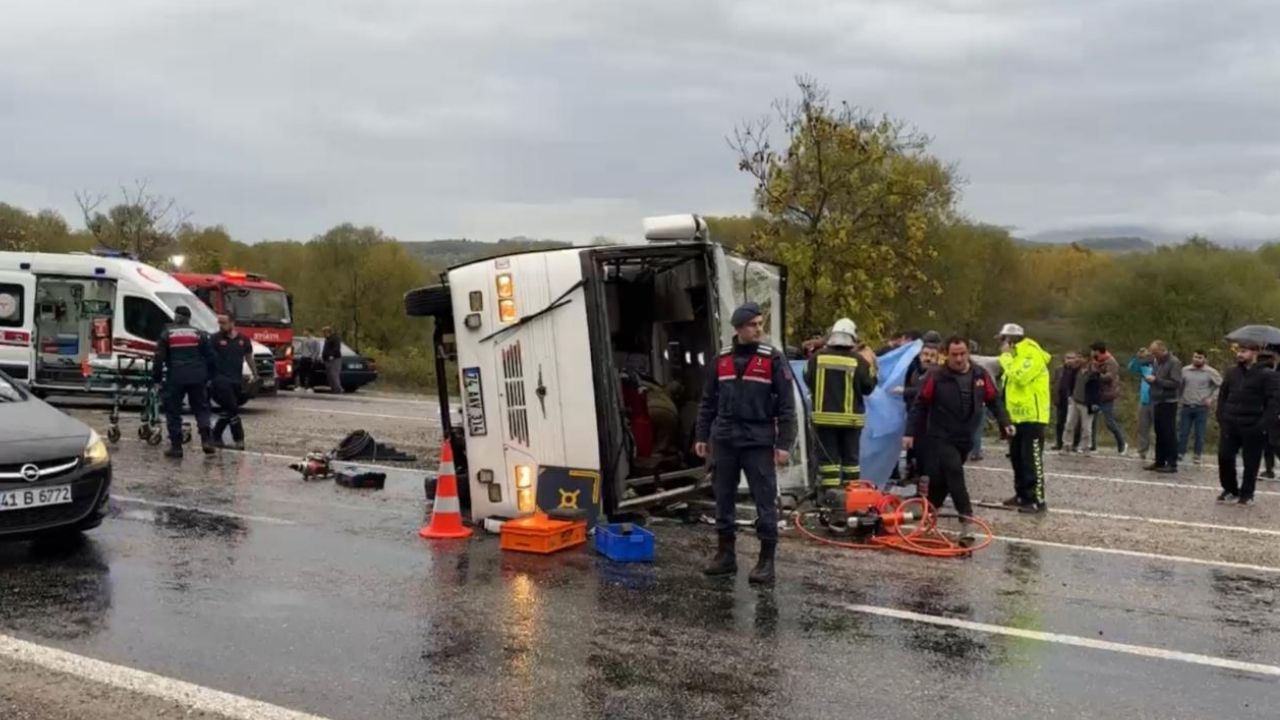 Bartın’da işçi servisi devrildi: 1 ölü, 16 yaralı – Birlik Haber Ajansı