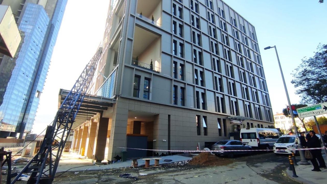 İstanbul Şişli’de kız öğrenci yurduna vinç devrildi – Birlik Haber Ajansı