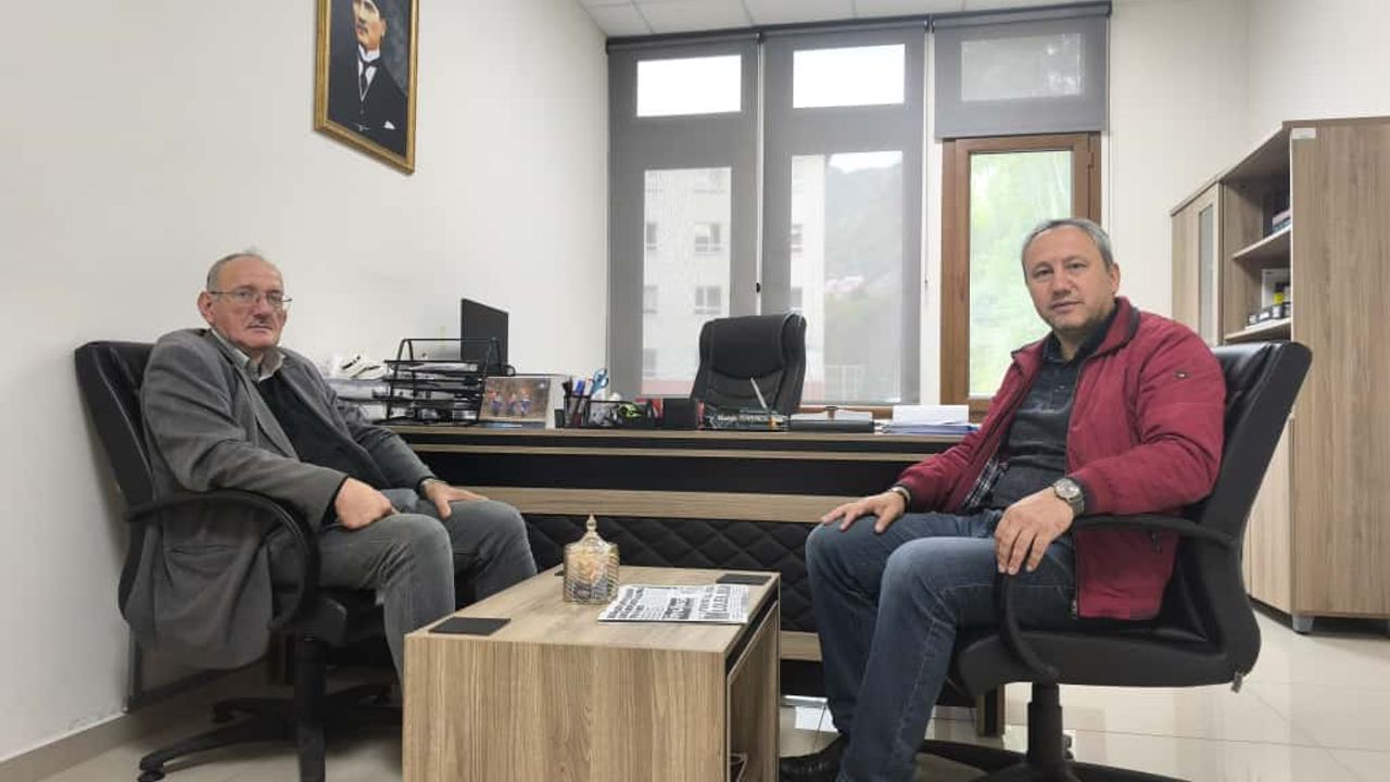 BHA Muhabiri Özcan'dan Türkmen'e ziyaret