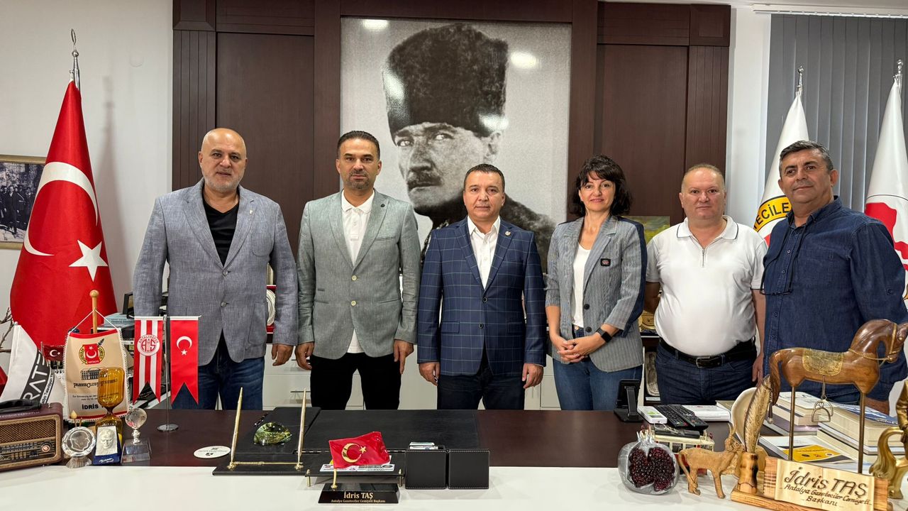 ANTALYA TİMBİR’den AGC Başkanı İdris Taş’a ziyaret – Birlik Haber Ajansı