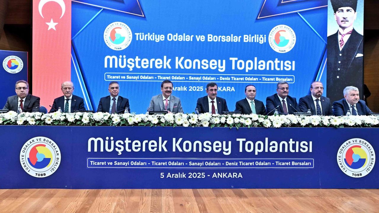 TOBB tarafından müşterek konsey toplantısı yapıldı – Birlik Haber Ajansı