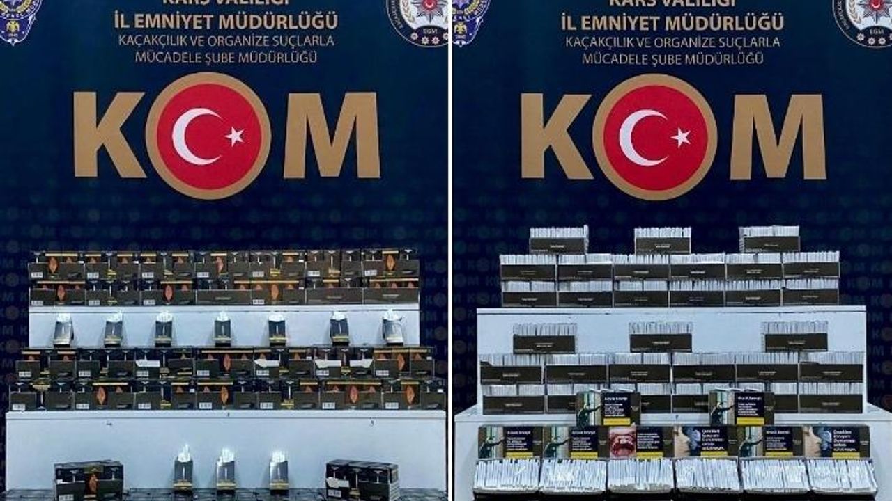 Kars’ta gümrük kaçağı ürünler ele geçirildi: 26 Gözaltı! – Birlik Haber Ajansı