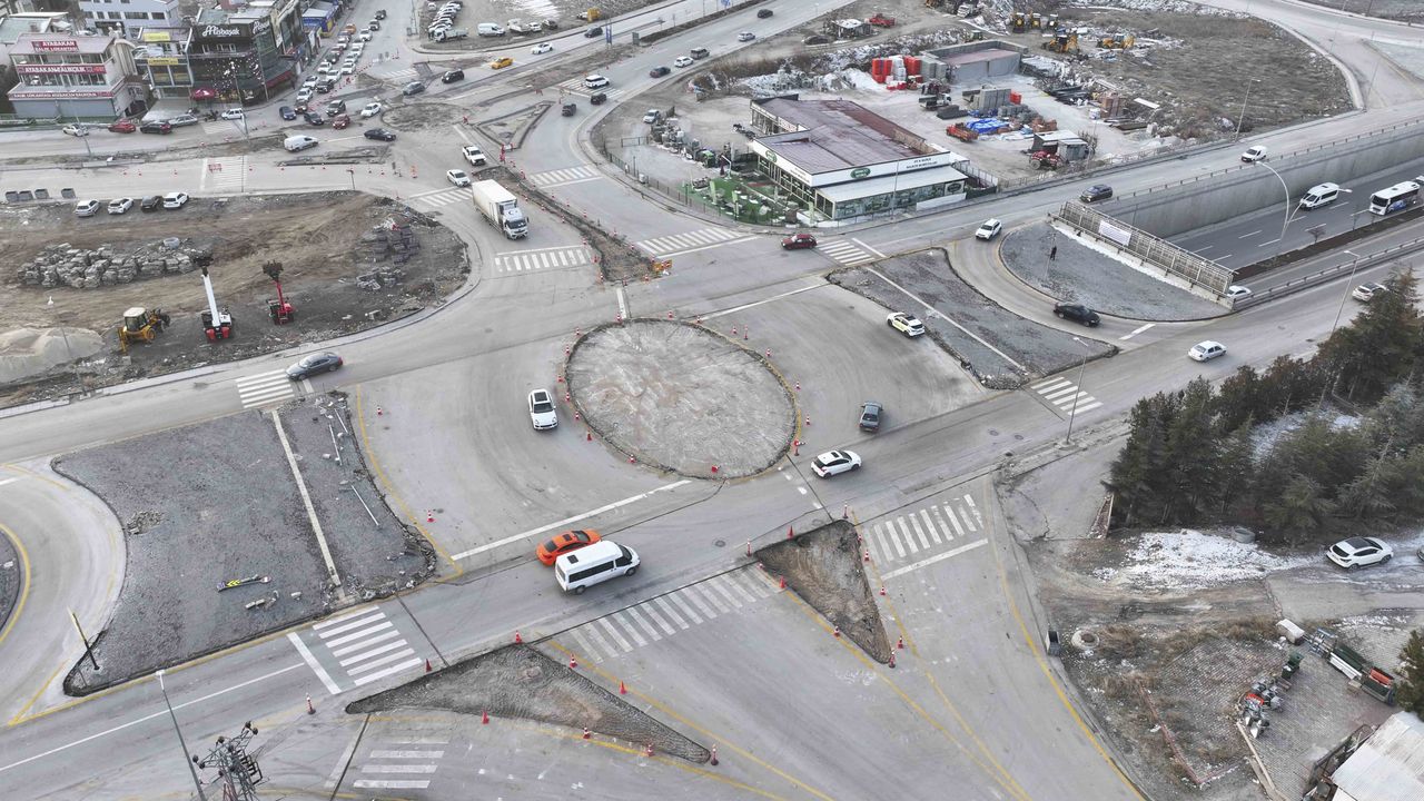 ABB’den, trafiğe nefes aldıran çalışma: Yaşamkent kavşak düzenleme çalışması – Birlik Haber Ajansı