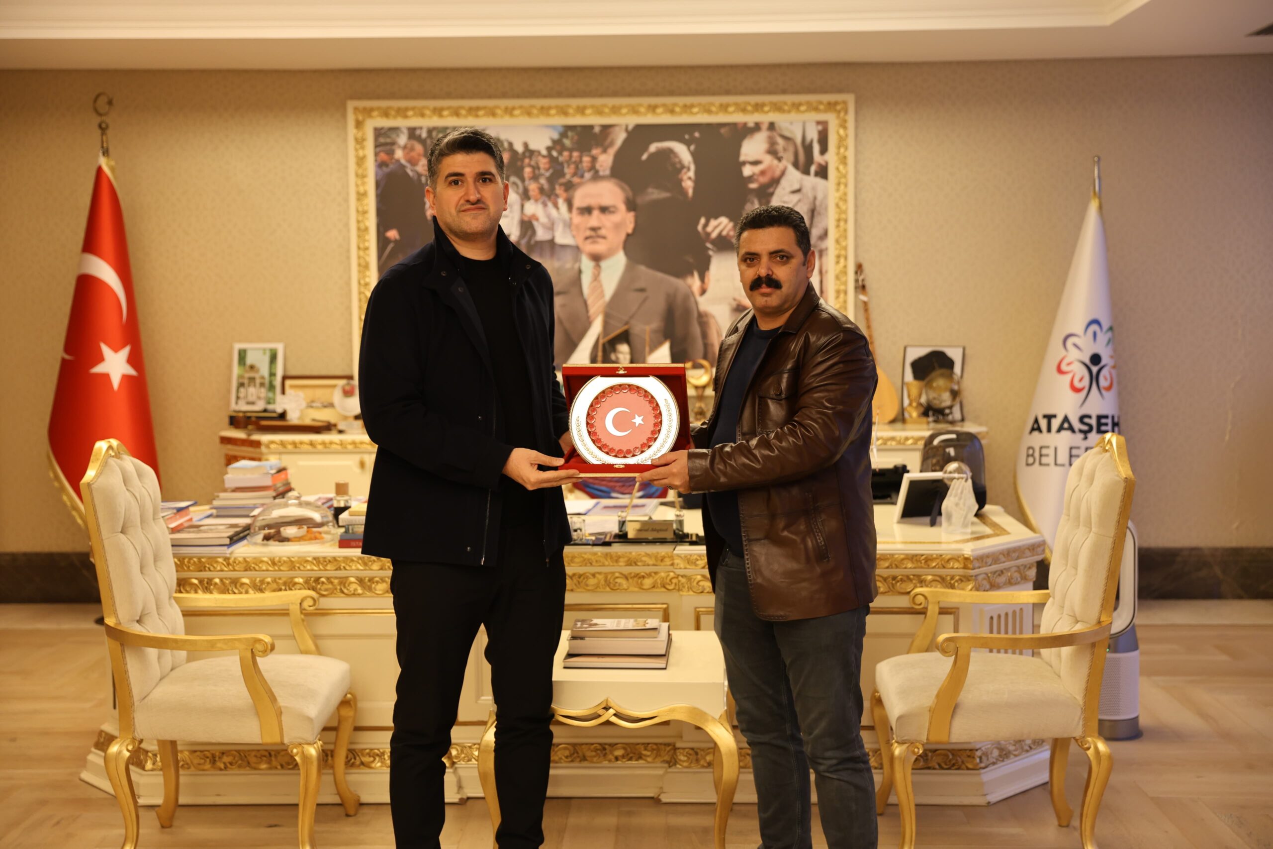 Ataşehir Belediyesi’ne Anlamlı Ziyaret İş Dünyası Ve Medya Derneği Bir Arada