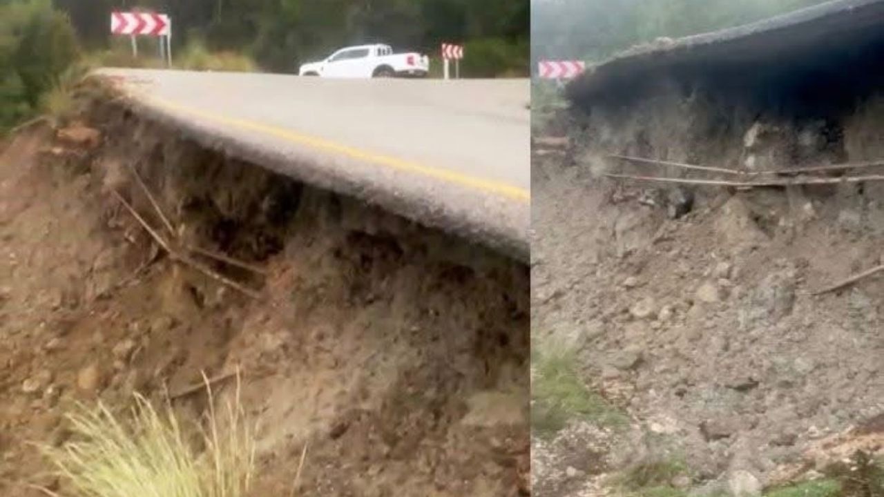 Çıralı’da heyelan: Yol tek şeride düştü, elektrikler kesildi – Birlik Haber Ajansı