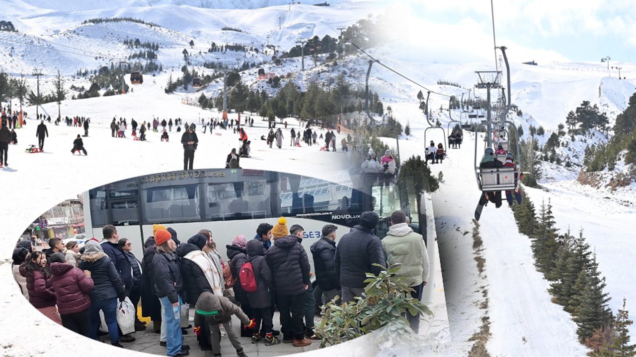 Ücretsiz seferlerle Davraz’a gittiler, karın keyfini çıkardılar – Birlik Haber Ajansı