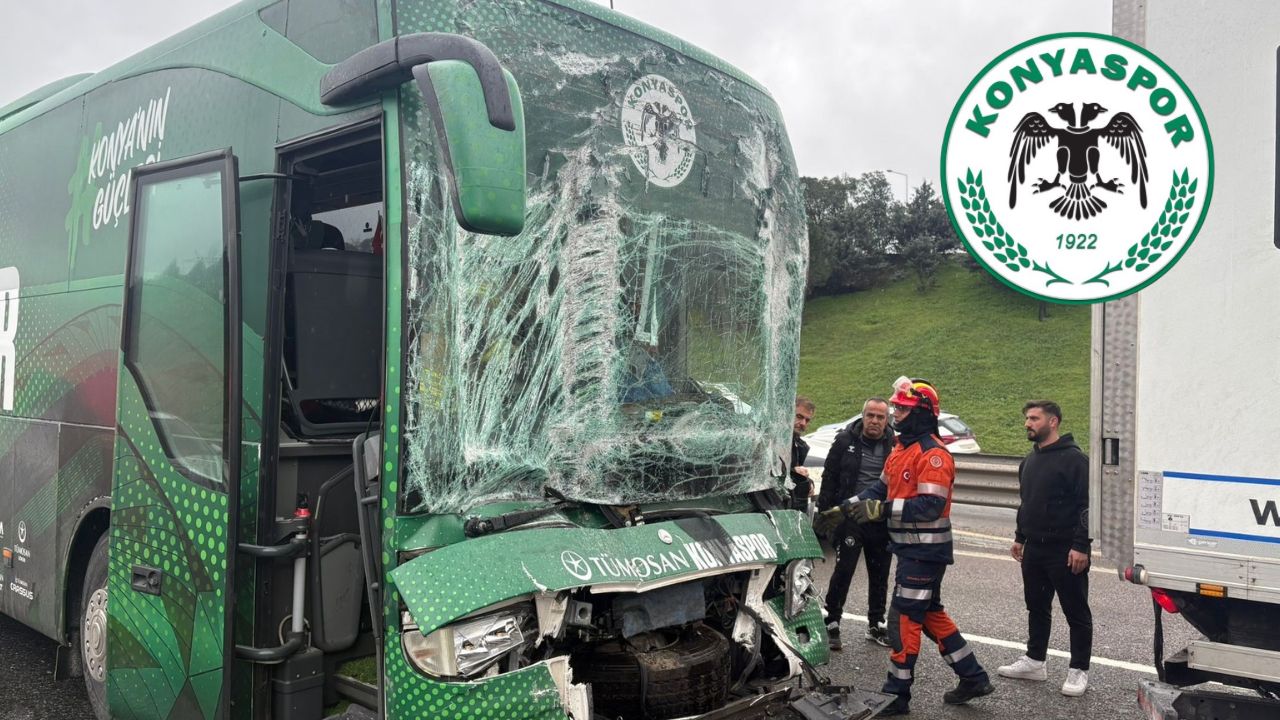 Konyaspor U19 takımını taşıyan otobüs TEM Otoyolu’nda kaza yaptı – Birlik Haber Ajansı