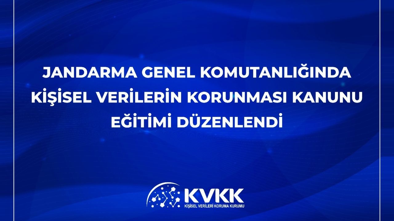 Jandarma Genel Komutanlığı’nda KVKK eğitimi gerçekleştirildi – Birlik Haber Ajansı