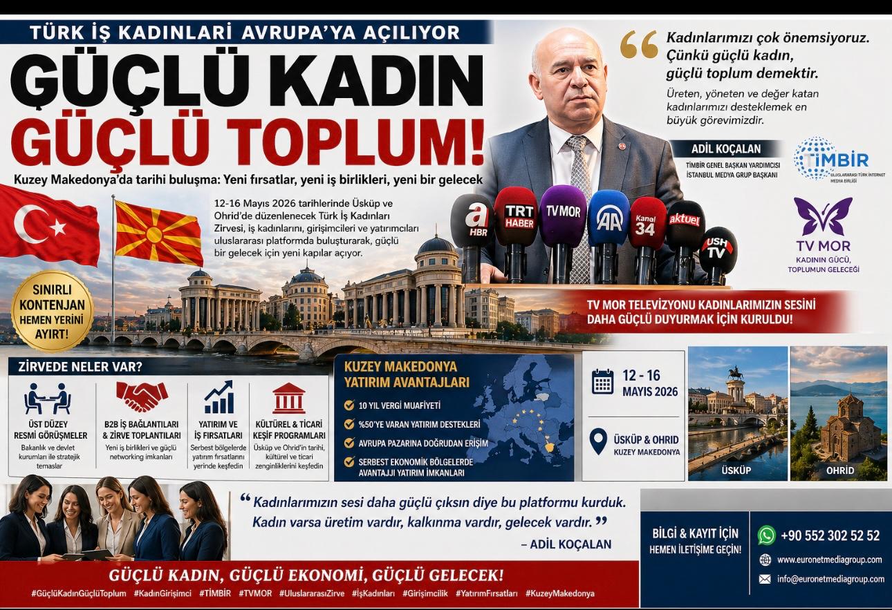 “GÜÇLÜ KADIN SADECE GELECEĞİ DEĞİL, DÜNYAYI DEĞİŞTİRİR!”