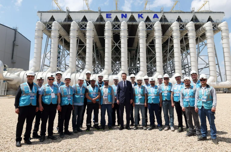 10 yıl aradan sonra yeni doğal gaz çevrim santrali devreye alındı