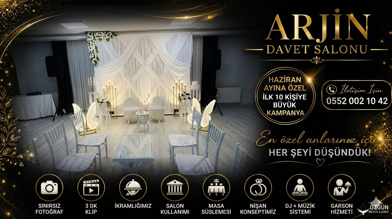 Arjin Davet Salonu’ndan Haziran Ayına Özel Dev Kampanya!