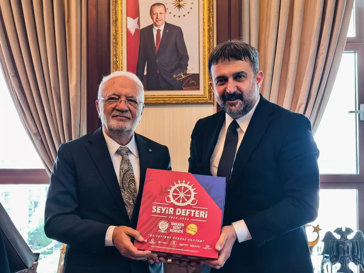 Ankara Kent Konseyi’nden AK Parti Genel BaşkanVekili Elitaş’a ziyaret