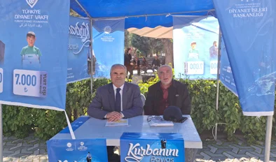 Beypazarı Müftülüğü, Kurban bağış noktası oluşturdu