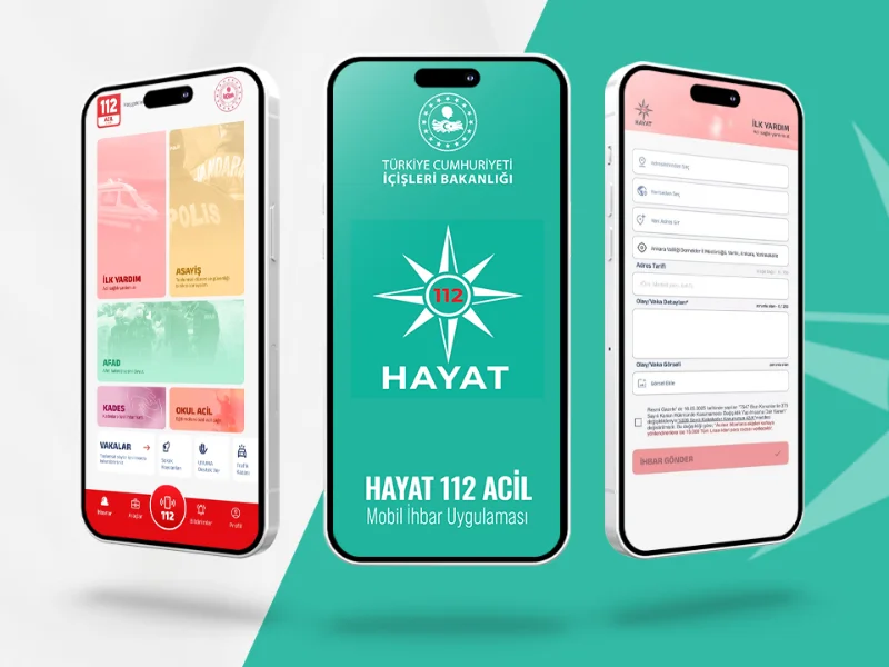 HAYAT 112’nin yeni logosunda “Koordinasyon Yıldızı” vurgusu