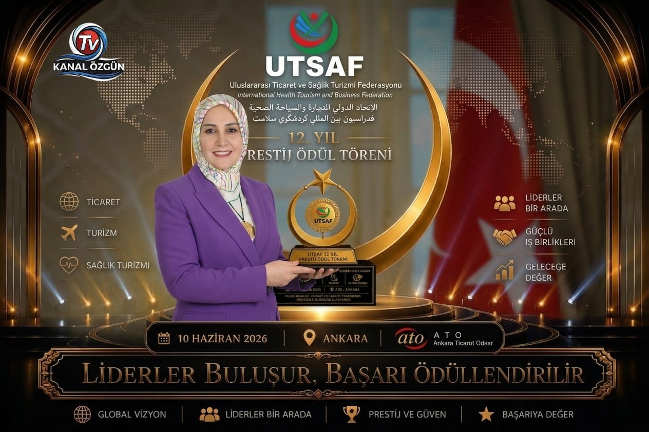 ​UTSAF 12. Yıl Prestij Ödülleri Sahiplerini Buluyor: Ayşegül Çalmuk Sarıyusuf’a Büyük Onur!