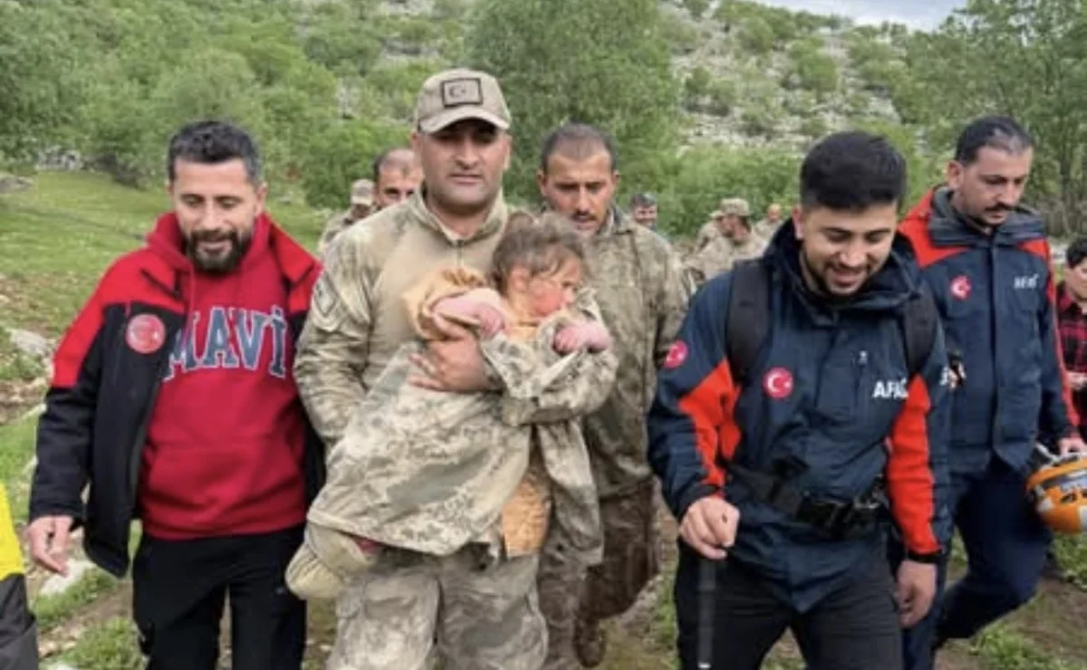 Batmanlı küçük Melike sağ salim bulundu