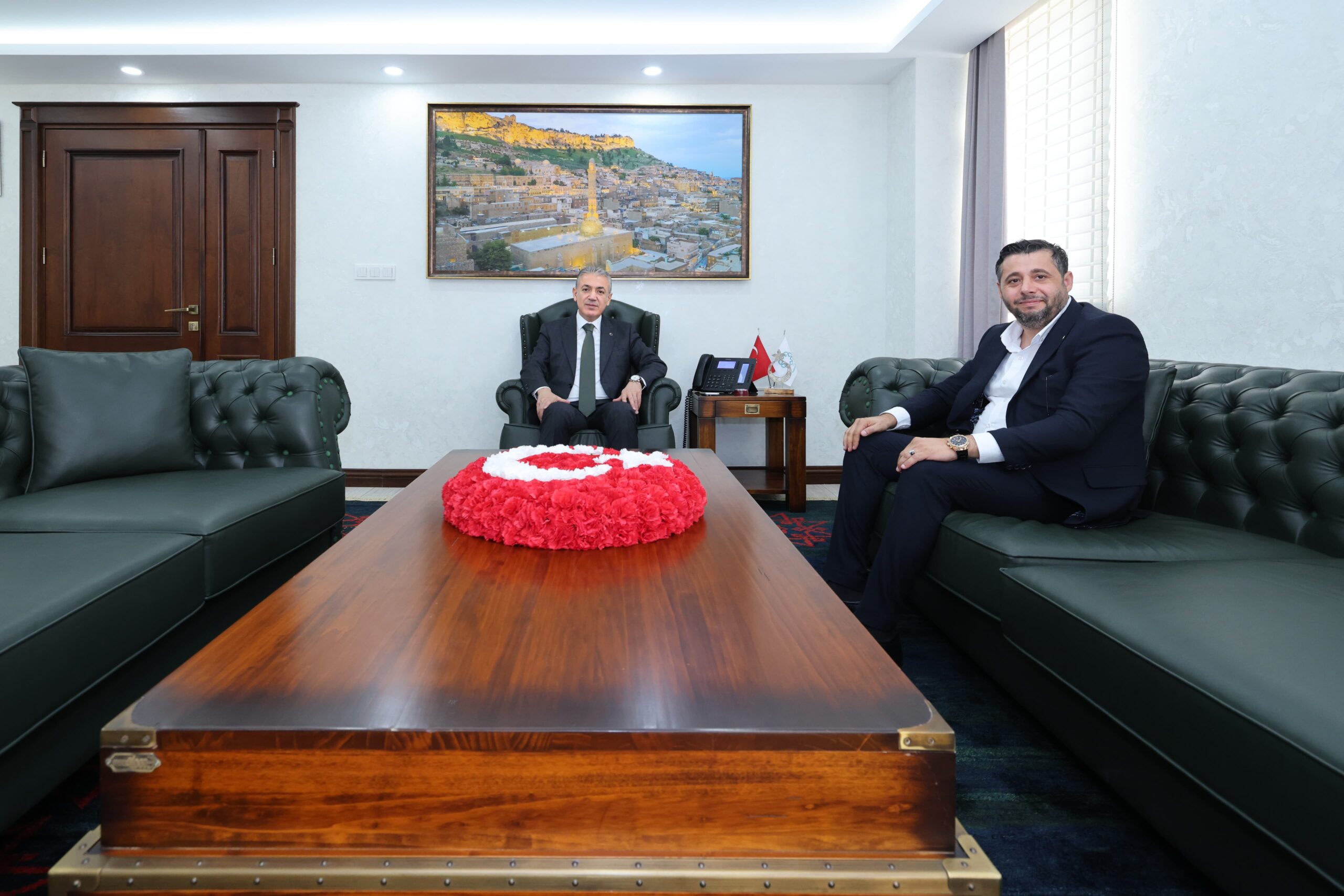 Bağımsız Medya ve Gazeteciler Derneği’nden Mardin Valisi Tuncay Akkoyun’a Ziyaret!
