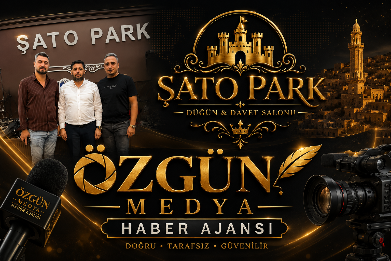MARDİN ŞATOPARK DÜĞÜN SALONU, ÖZEL GÜNLERE EV SAHİPLİĞİ YAPIYOR
