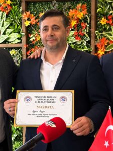 Aydın Özgün’e Yeni Görev İstanbul Anadolu Yakası Bölge Başkanı Oldu