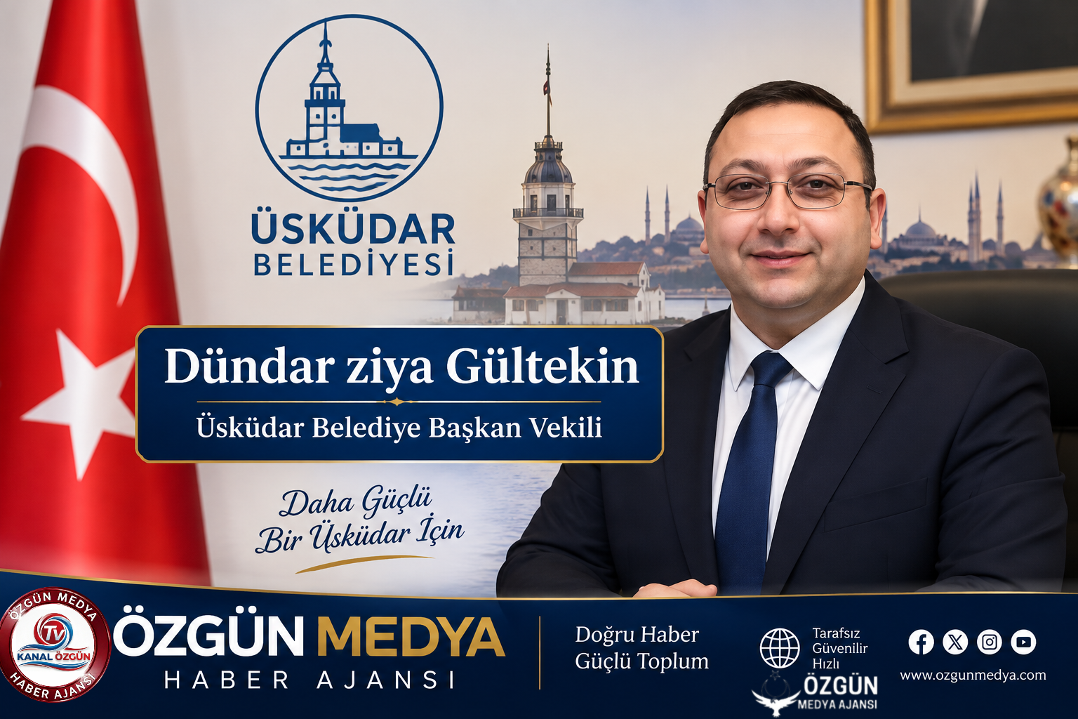 ÜSKÜDAR BELEDİYESİ’NDE YENİ YÖNETİM DÖNEMİ!!