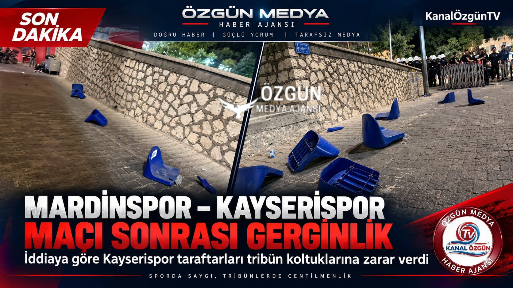 MAÇ SONRASI GERGİNLİK KIRIK KOLTUKLAR!!