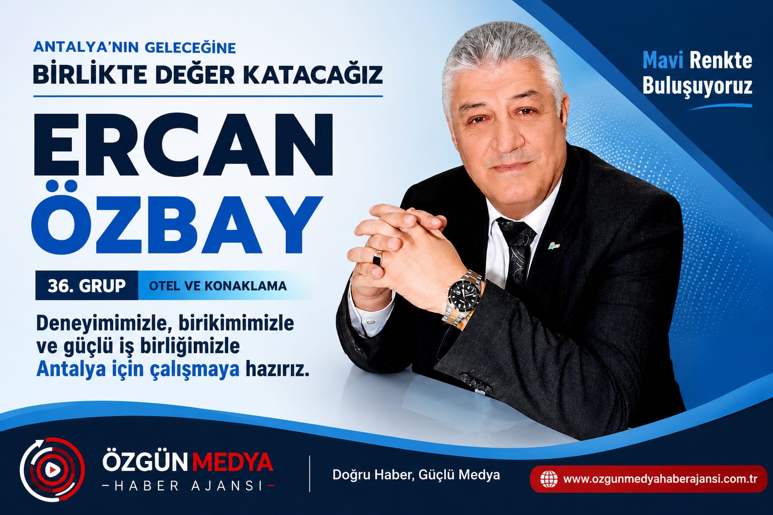 ATSO seçimlerinde 36. Grup için dikkat çeken isim: Ercan Özbay
