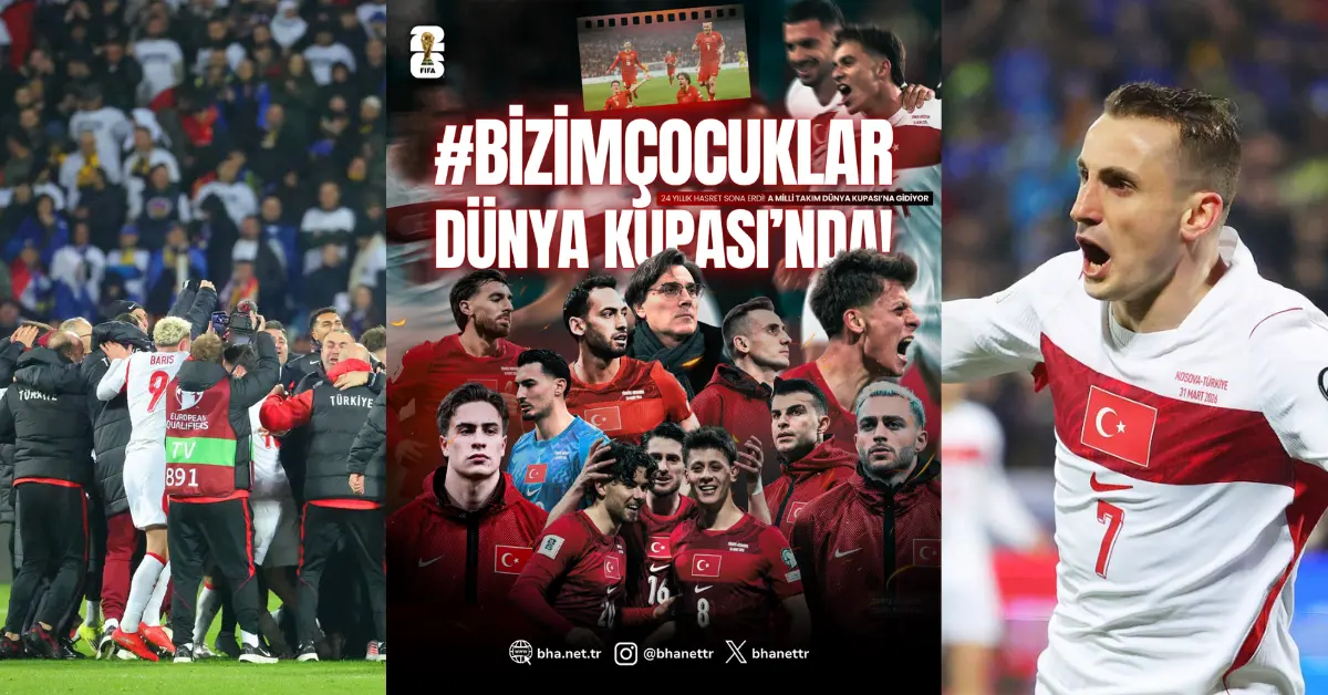 24 yıllık hasret sona erdi! Bizim Çocuklar Dünya Kupası’nda