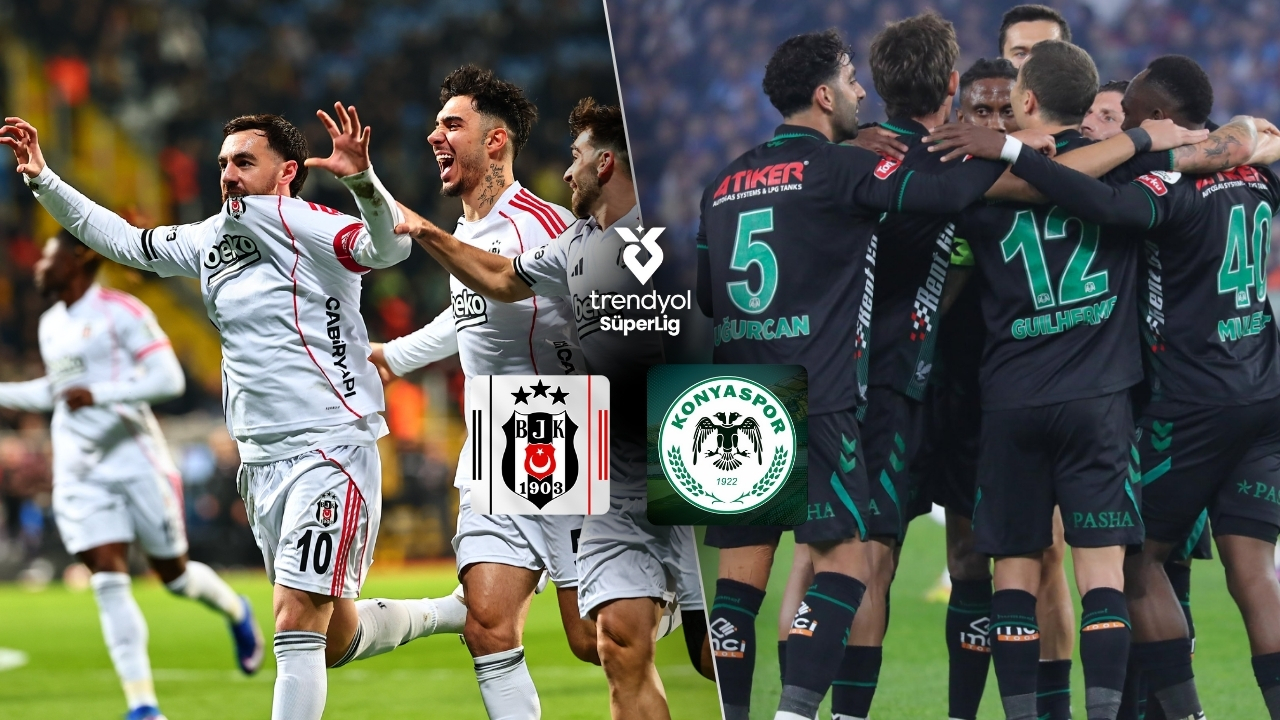 Beşiktaş evinde Konyaspor’u ağırlıyor: Muhtemel 11’ler
