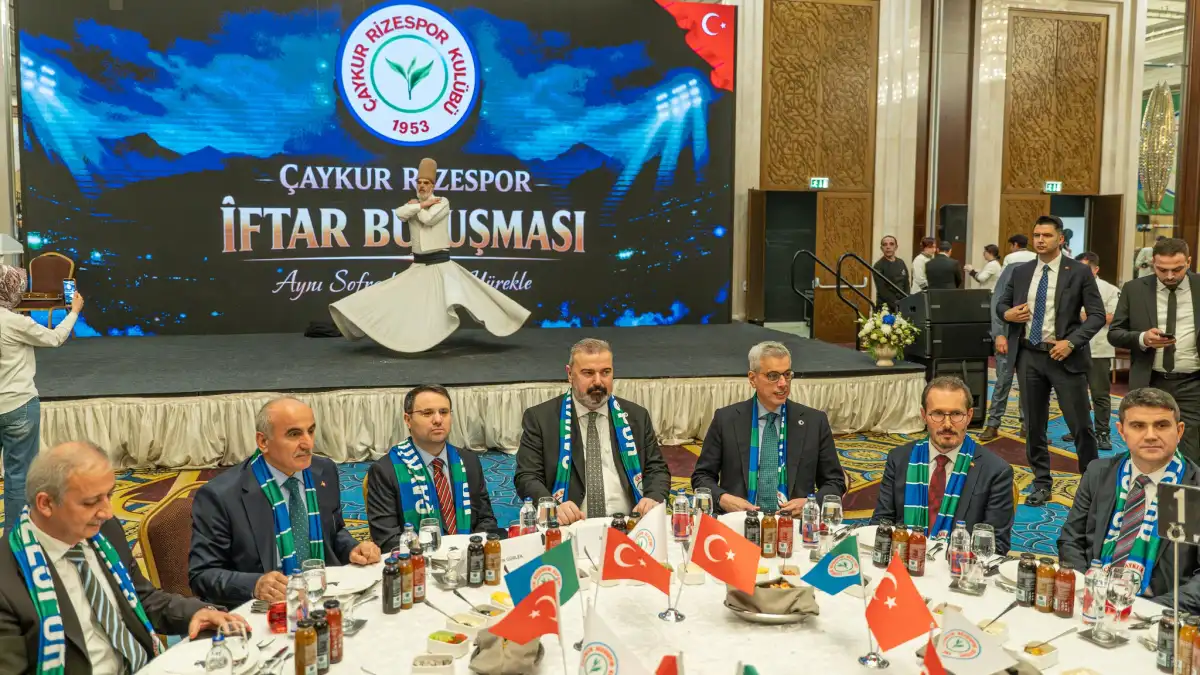 Çaykur Rizespor, Ankara’da tek yürek oldu; İftarda dev buluşma