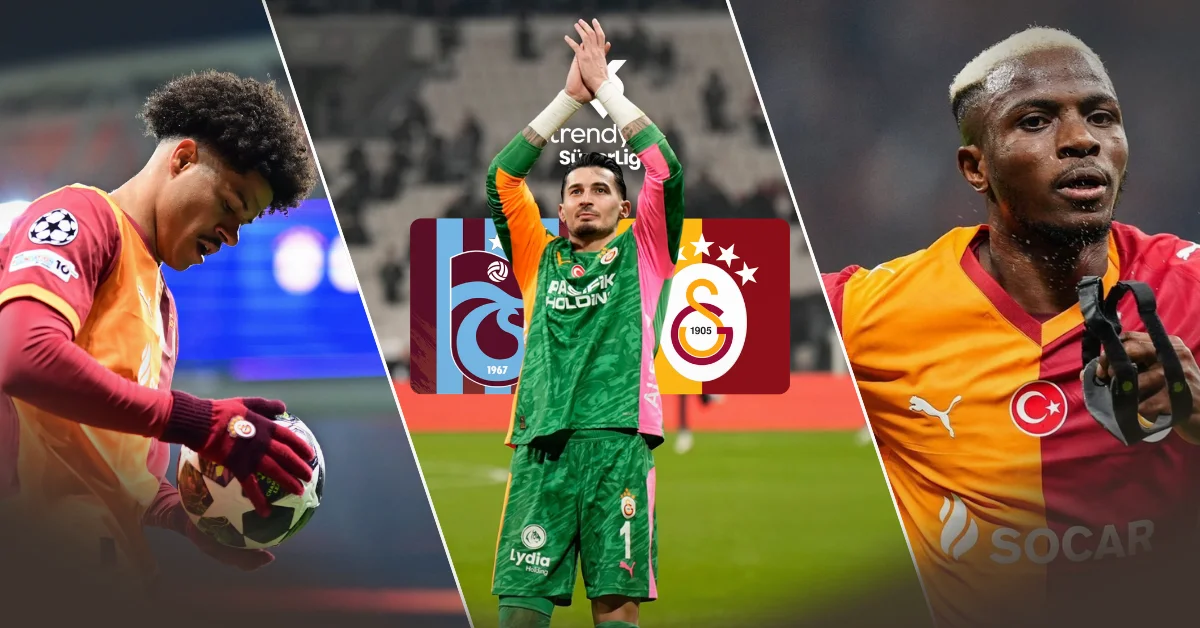 Galatasaray’da kritik Trabzonspor maçı öncesi sakatlık krizi
