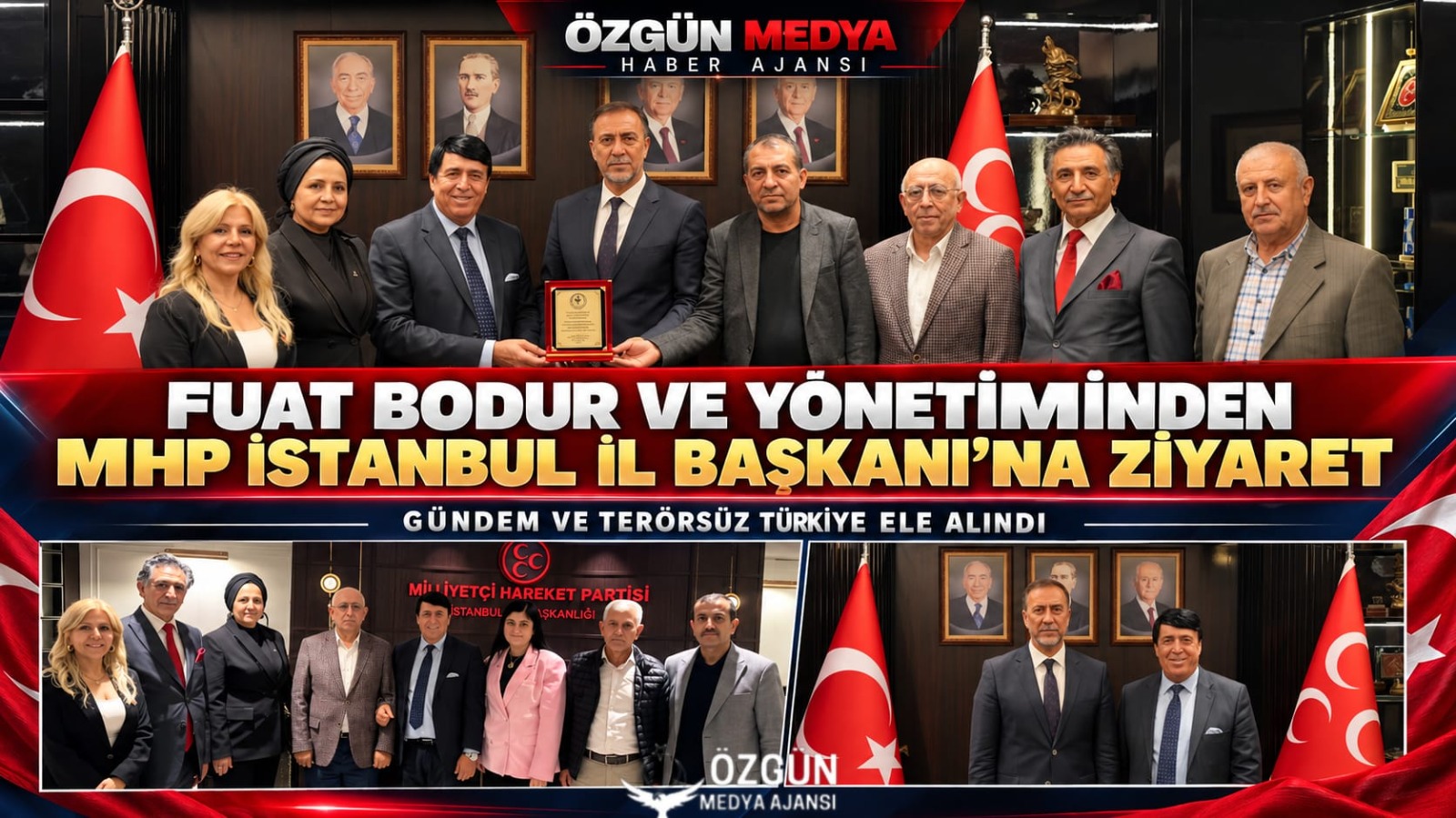 Volkan Yılmaz’a Ziyaret: İş Dünyası Platformu Terörsüz Türkiye Sürecini Konuştu