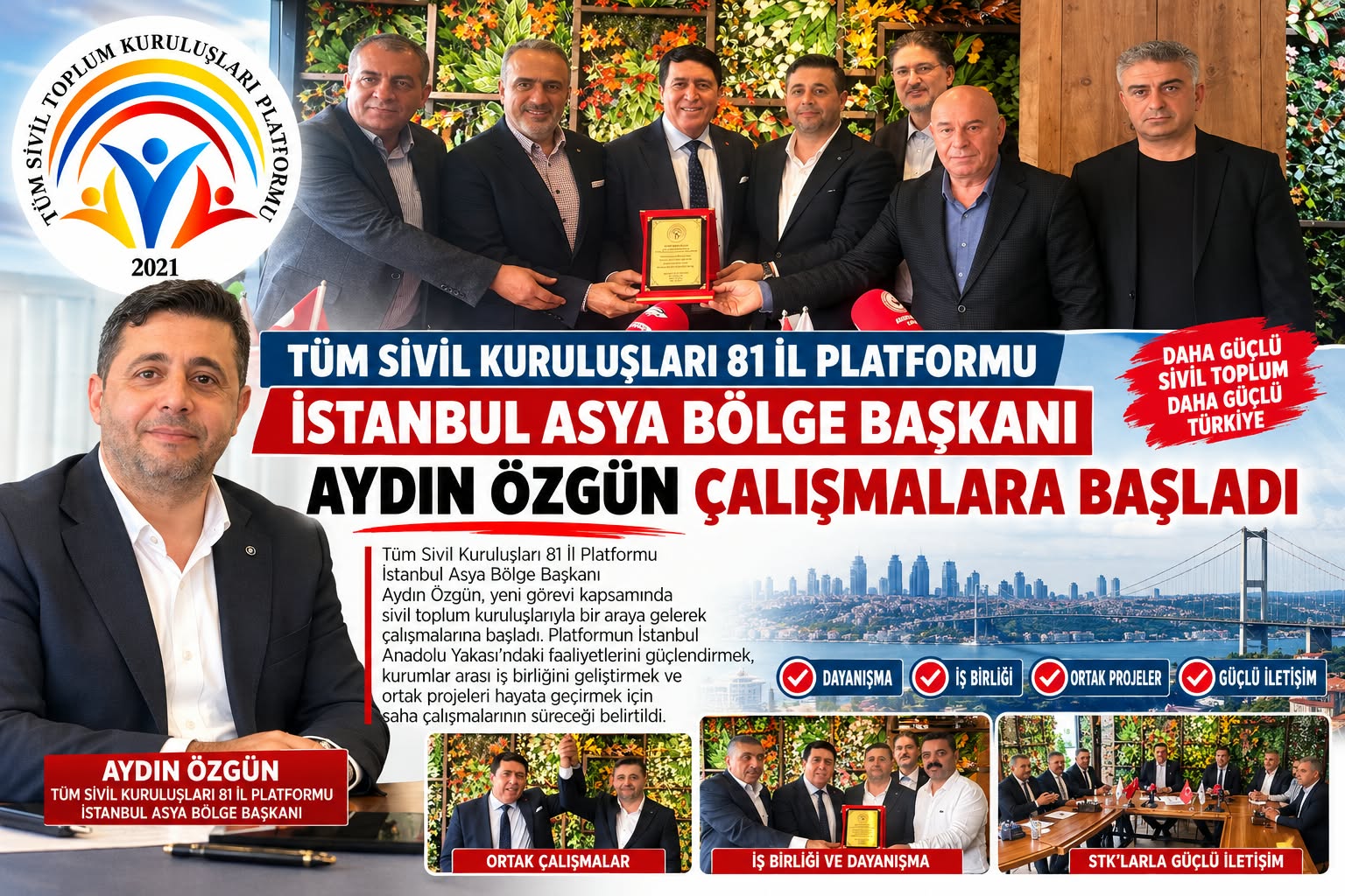 Tüm STK Platformu’ndan Kültür ve Sanata Güçlü Destek