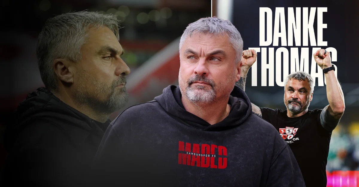 Samsunspor’da sürpriz ayrılık: Thomas Reis dönemi sona erdi